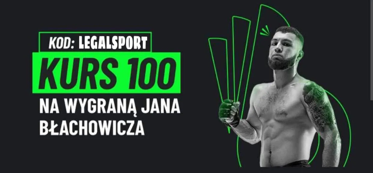 Mnożnik x100.00 na wygraną Jana Błachowicza z Pereirą na UFC 291