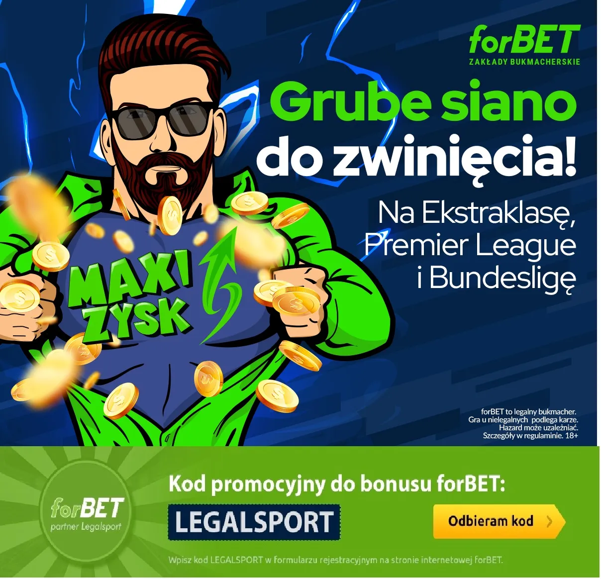 Podwójna wygrana na topowe ligi piłkarskie w forBET 