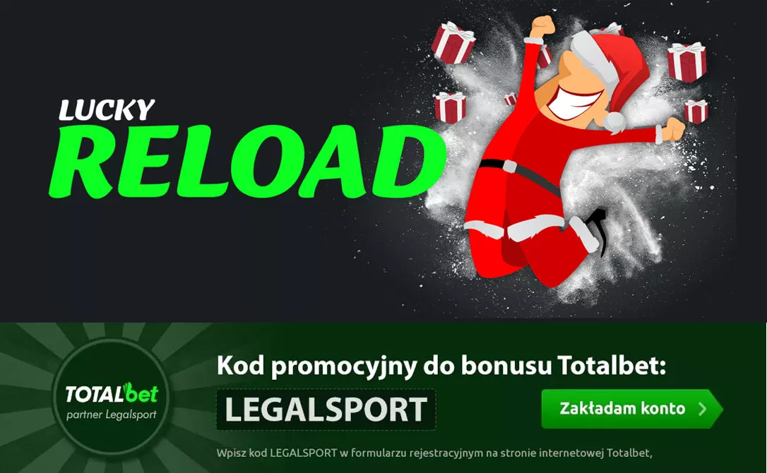 Promocja Lucky Reload w Totalbet