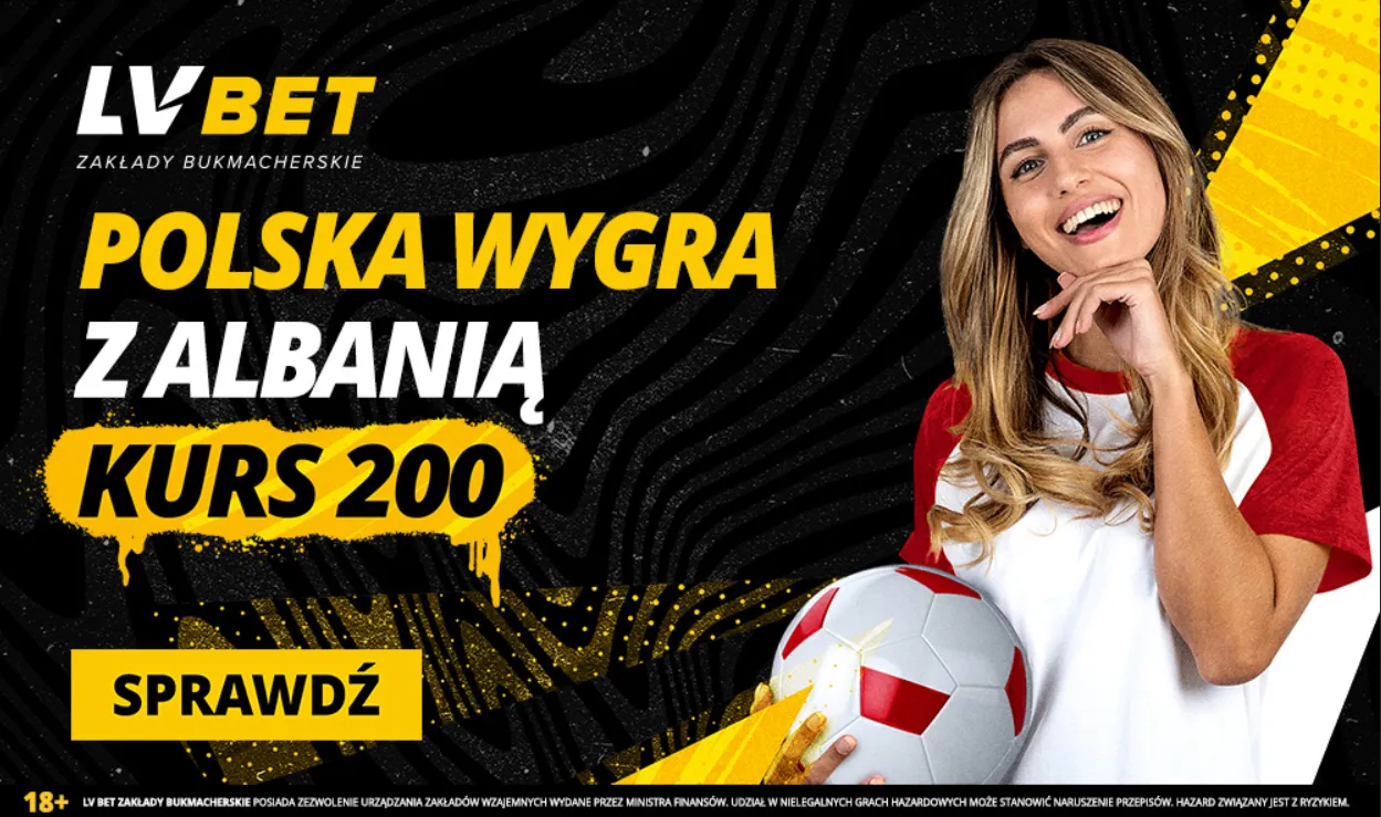 Promocja LVBET na mecze reprezentacji Polski (10.09)