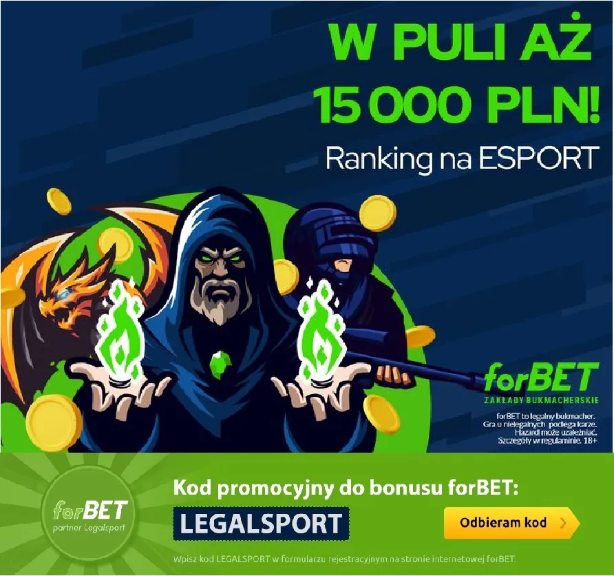 Ranking forBET na Major CS:GO 2023 z pulą 15 000 PLN