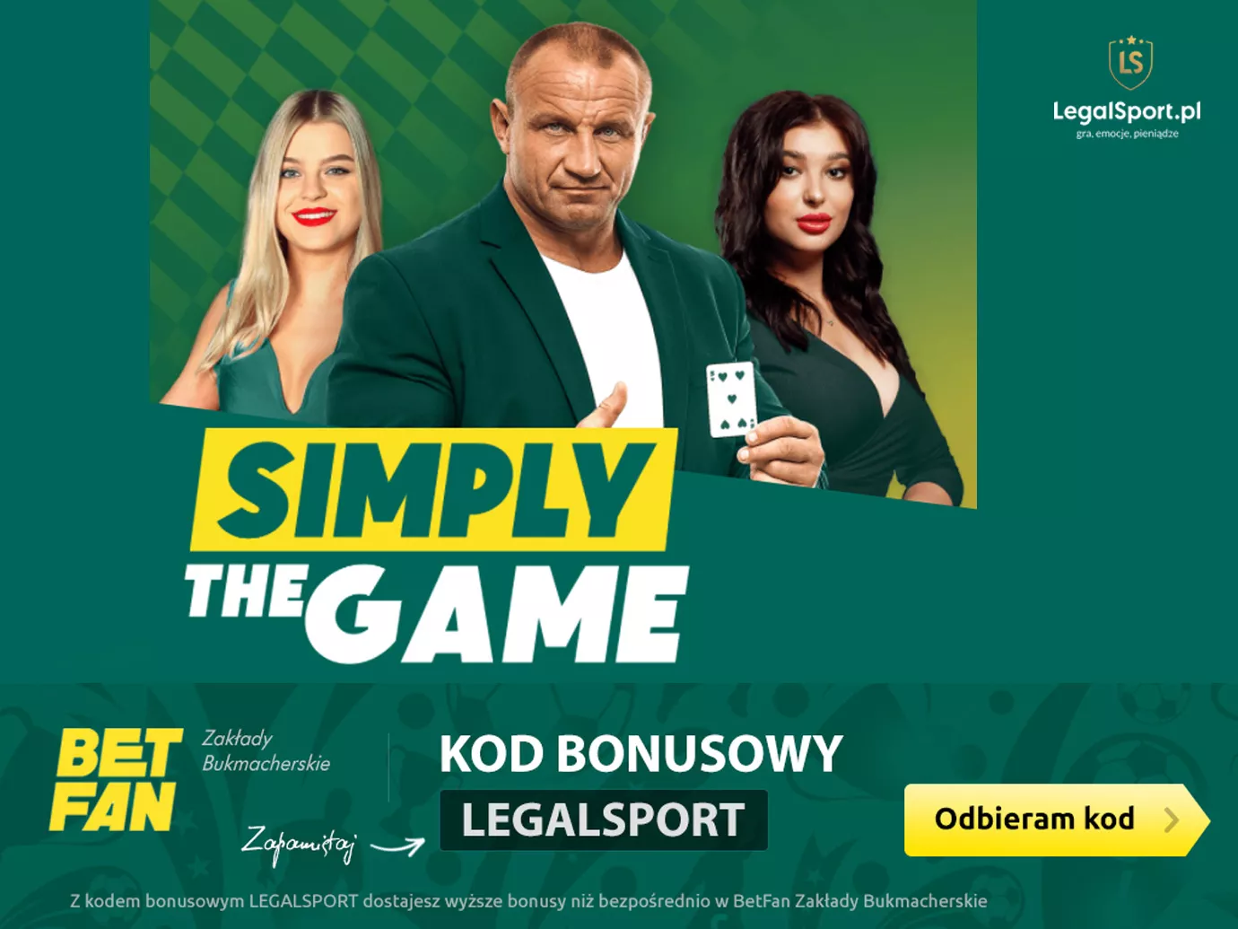 Simply The GAME - ranking karcianek i wirtuali w BETFAN
