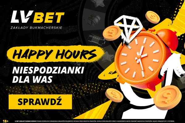 LV BET: Happy Hours – Baraże MŚ 2026 bez podatku