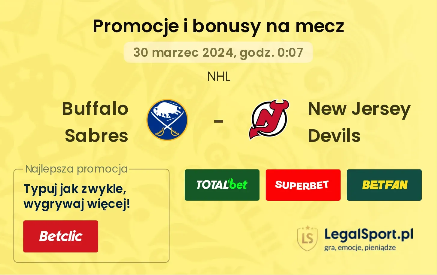 Buffalo Sabres - New Jersey Devils $s