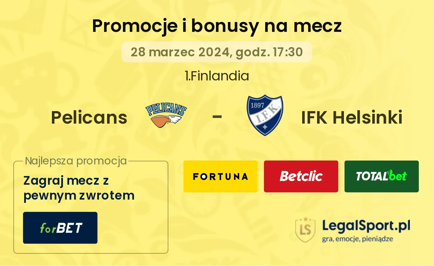 Pelicans - IFK Helsinki $s
