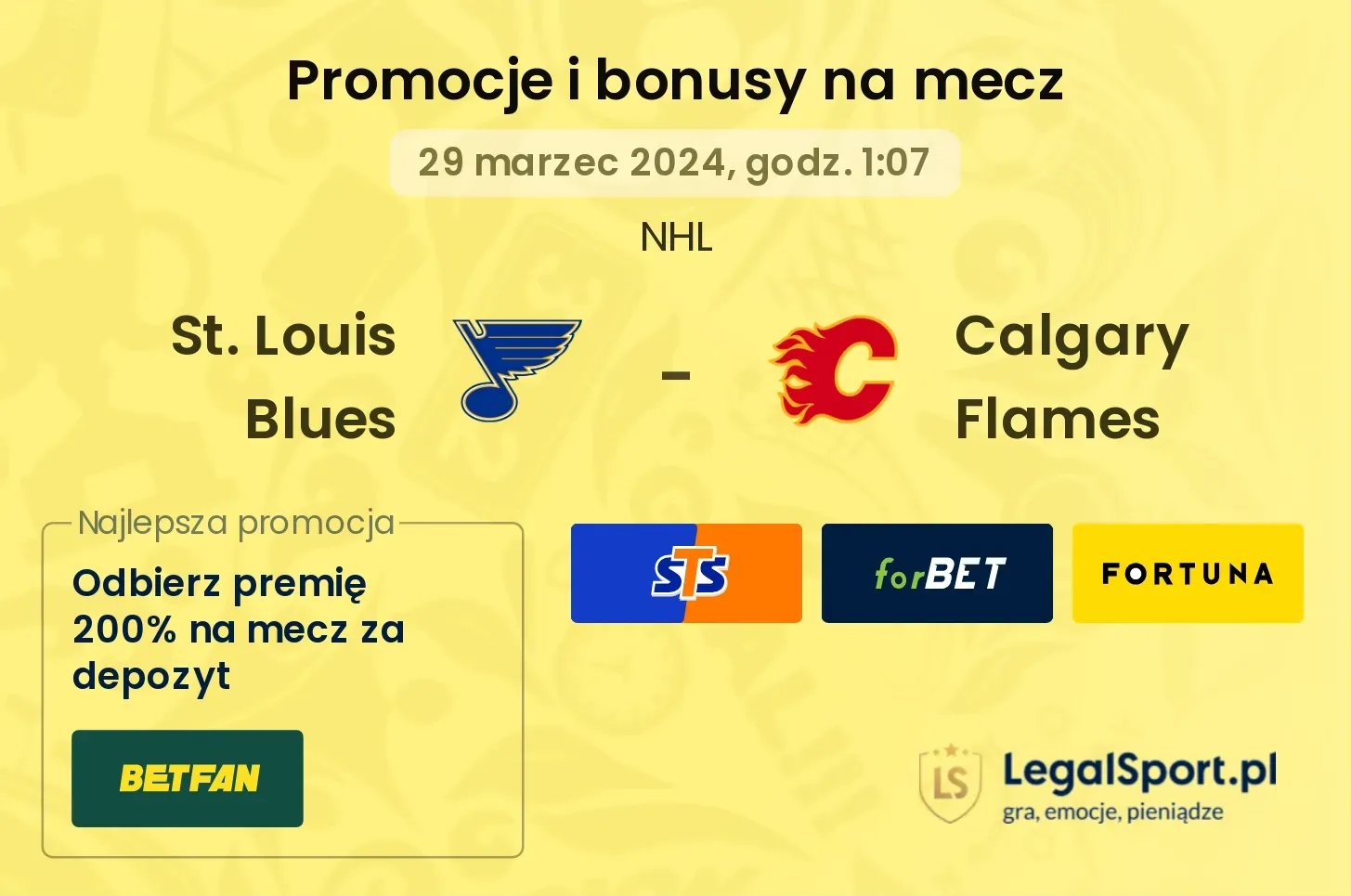 St. Louis Blues - Calgary Flames $s
