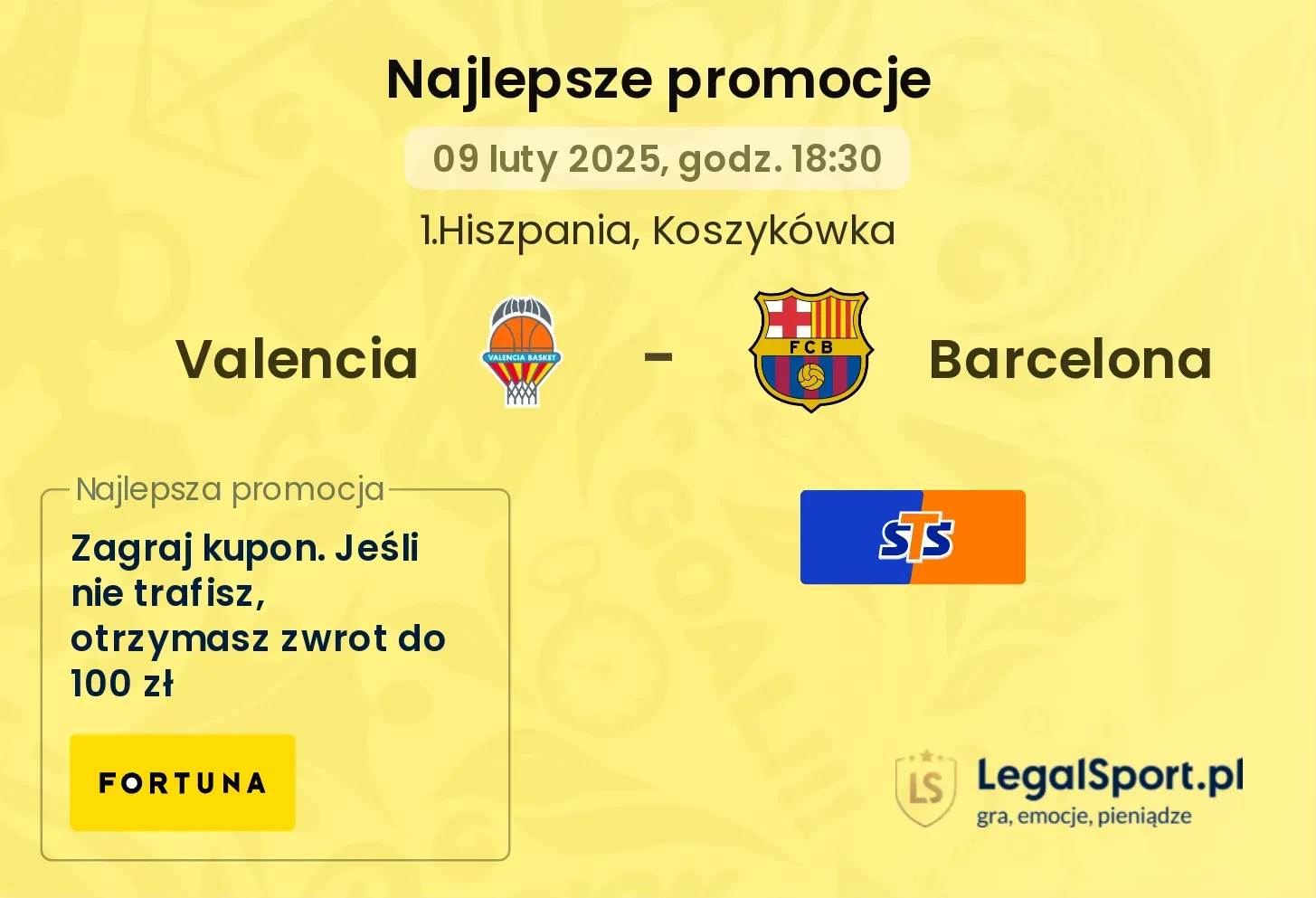 Valencia - Barcelona promocje bukmacherskie