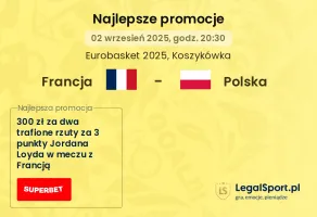 Francja - Polska promocje bukmacherskie