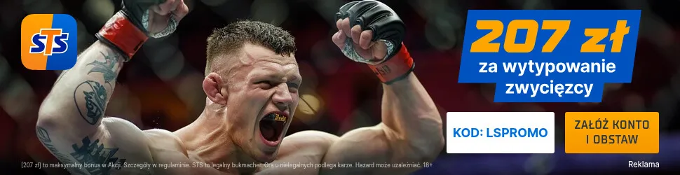 207 zł za wytypowanie zwycięzcy walki z KSW 110