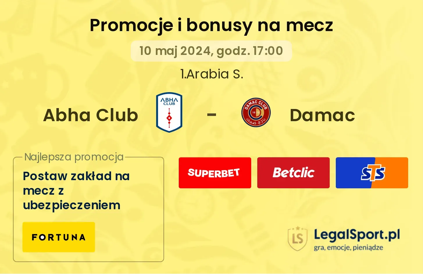 Abha Club - Damac promocje bonusy na mecz