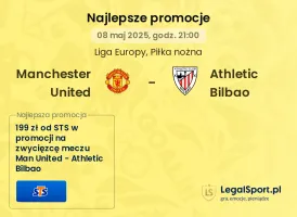 Manchester United - Athletic Bilbao promocje bukmacherskie