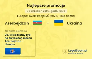 Azerbejdżan - Ukraina promocje bukmacherskie