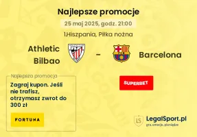 Athletic Bilbao - Barcelona promocje bukmacherskie