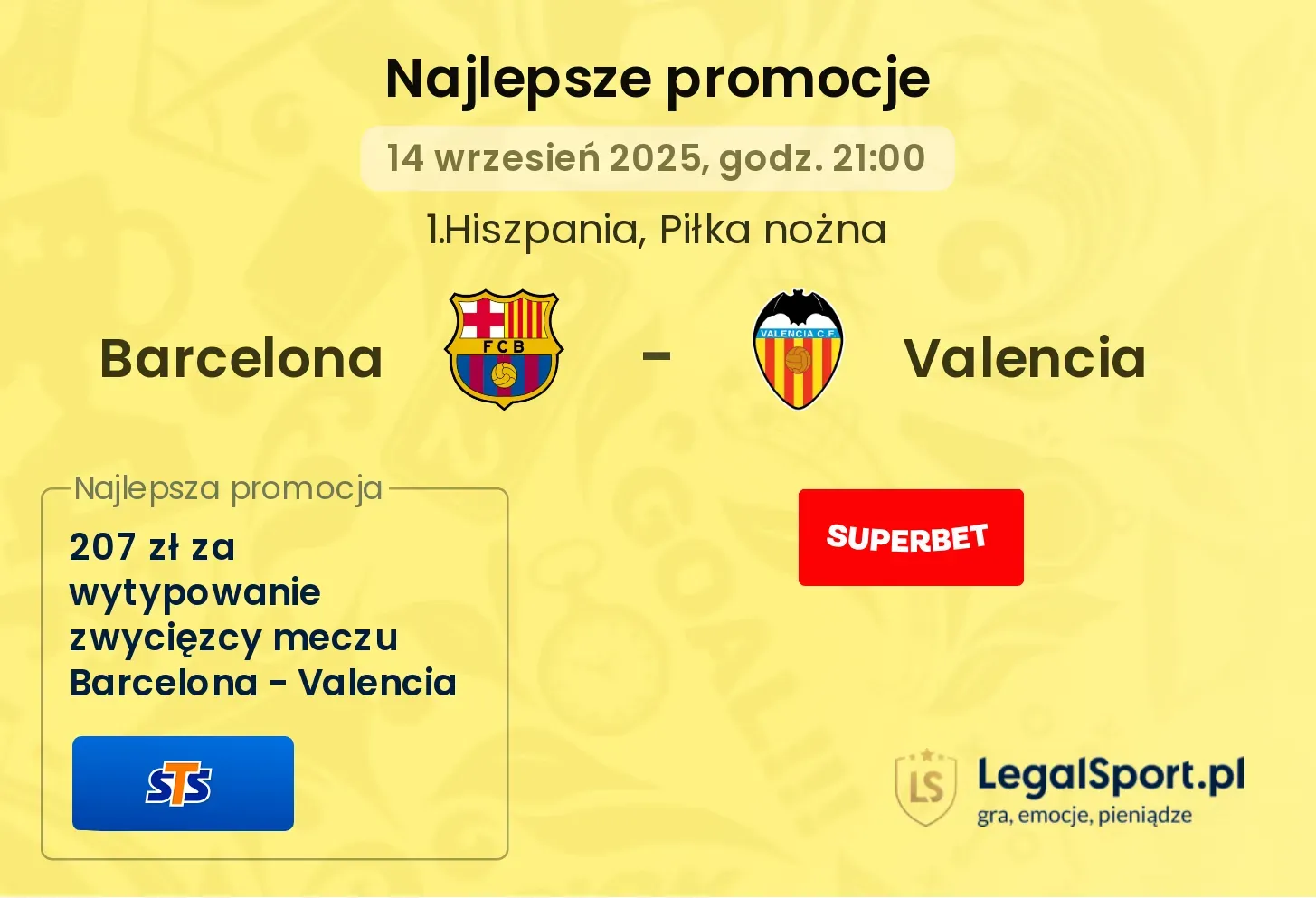 Barcelona - Valencia promocje u bukmacherów