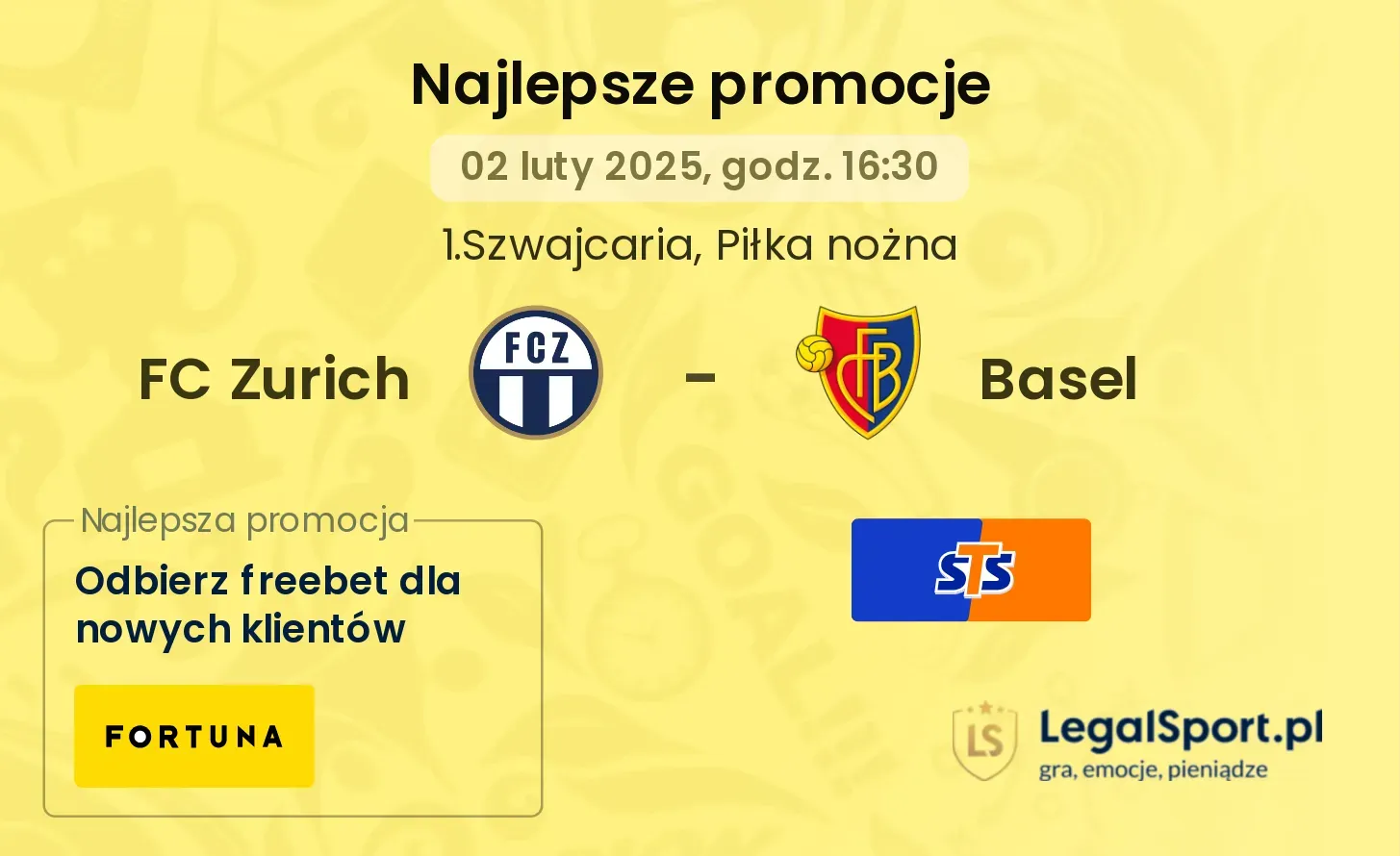 FC Zurich - Basel promocje u bukmacherów