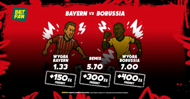 Graj Der Klassiker i zgarnij freebet na start od BETFAN