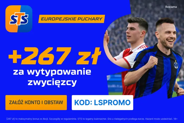 STS: 267 zł za wytypowanie zwycięzcy meczu Bayern Monachium – Real Madryt