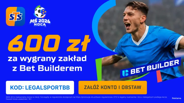 STS: 600 zł za poprawny Bet Builder na mecz Belgia – Iran