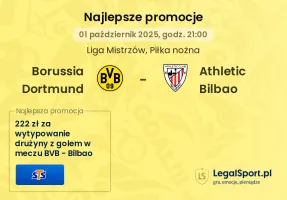 Borussia Dortmund - Athletic Bilbao promocje u bukmacherów