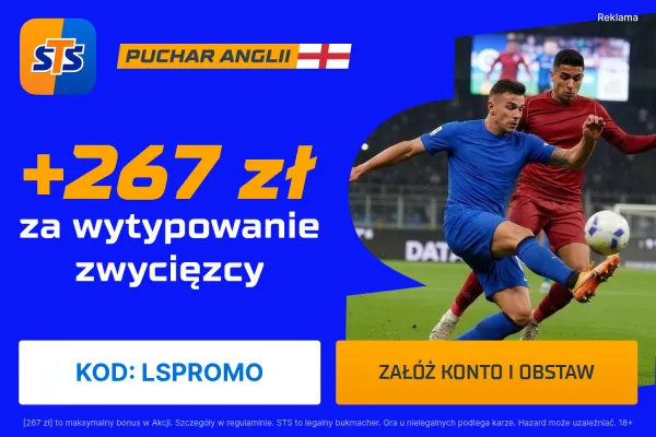 STS: 267 zł za wytypowanie zwycięzcy meczu Chelsea – Leeds United