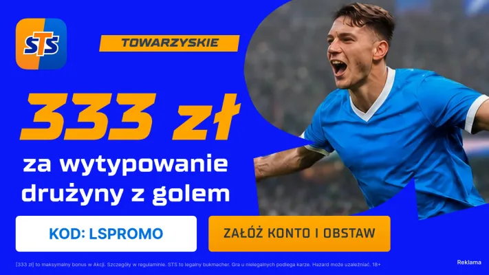 STS: 333 zł za wytypowanie drużyny z golem w meczu Chorwacja - Belgia