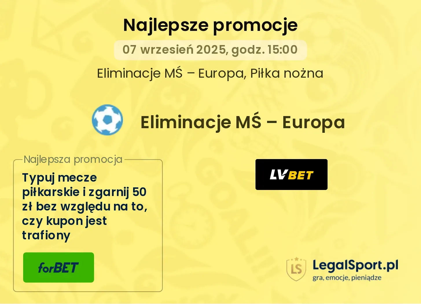 Promocje bukmacherskie na el. MŚ – Europa