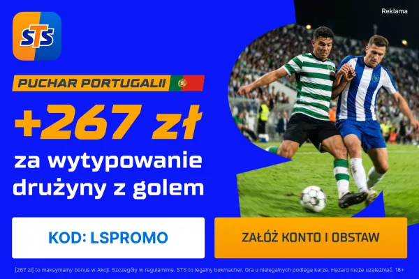 STS: 267 zł za wytypowanie drużyny z golem w meczu FC Porto - Sporting Lizbona