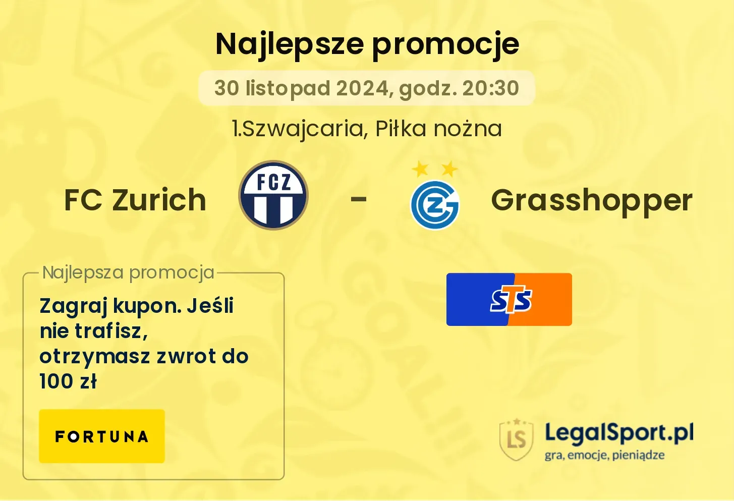 FC Zurich - Grasshopper promocje bukmacherskie