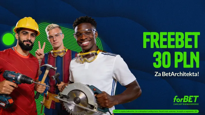 forBET: Freebet 30 PLN za kupon BetArchitekta