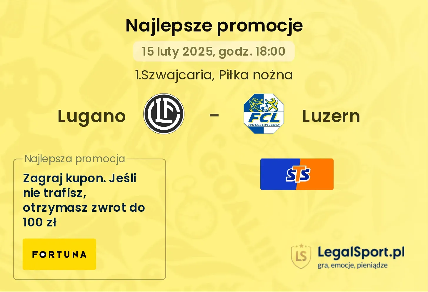 Lugano - Luzern promocje bukmacherskie