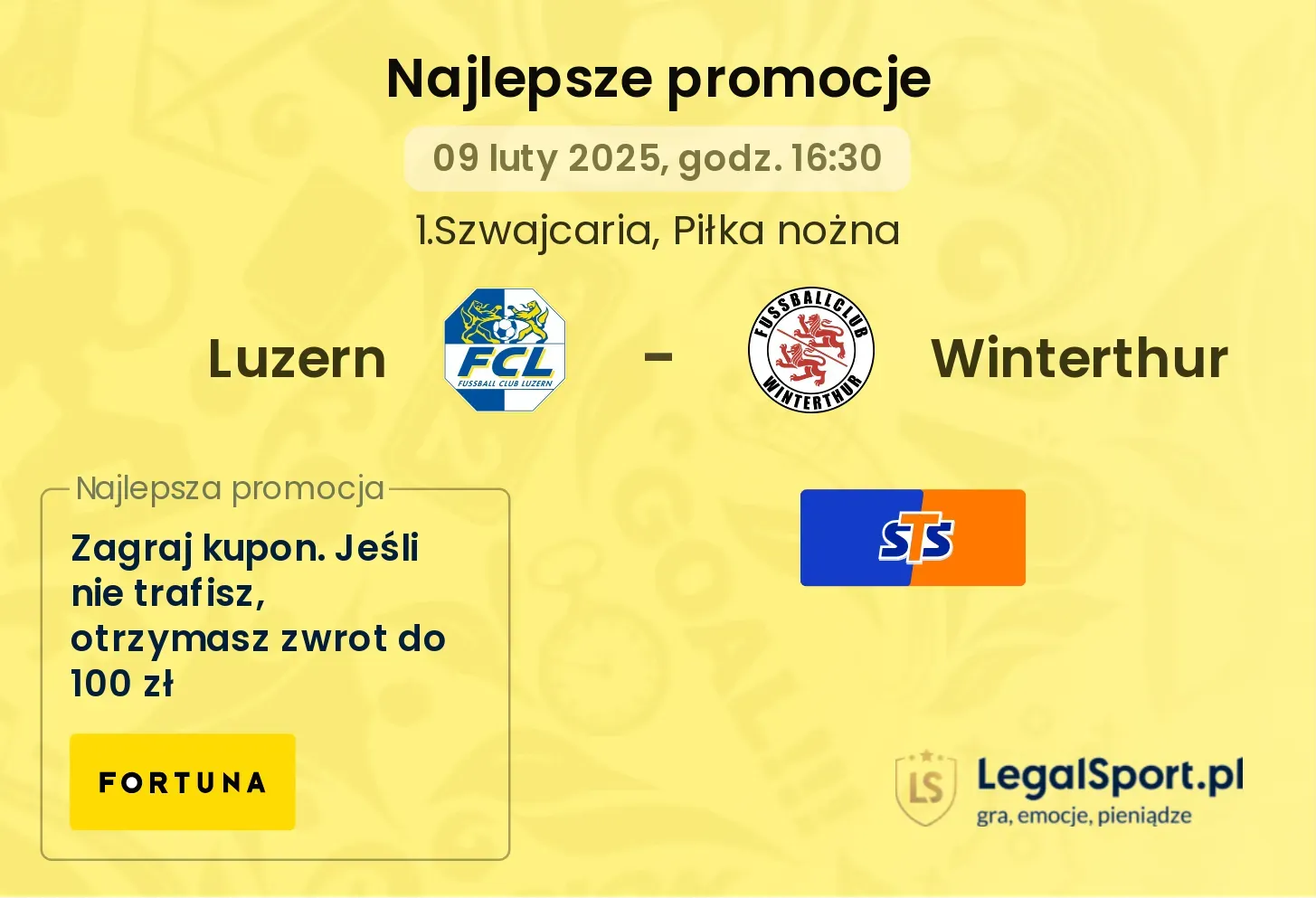 Luzern - Winterthur promocje bukmacherskie