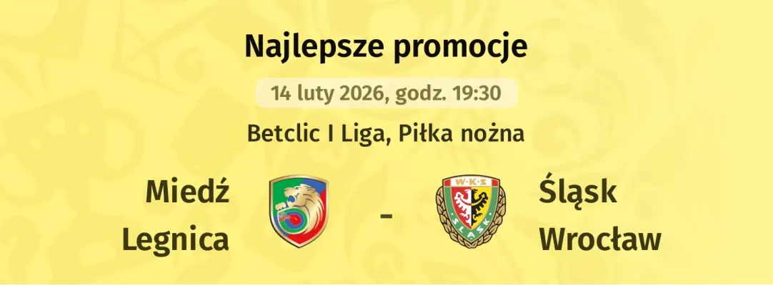 STS: 247 zł za wytypowanie drużyny z golem w meczu Miedź - Śląsk