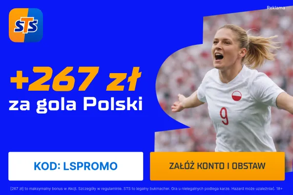 STS: 267 zł za wytypowanie drużyny z golem w meczu el. MŚ Kobiet Irlandia - Polska
