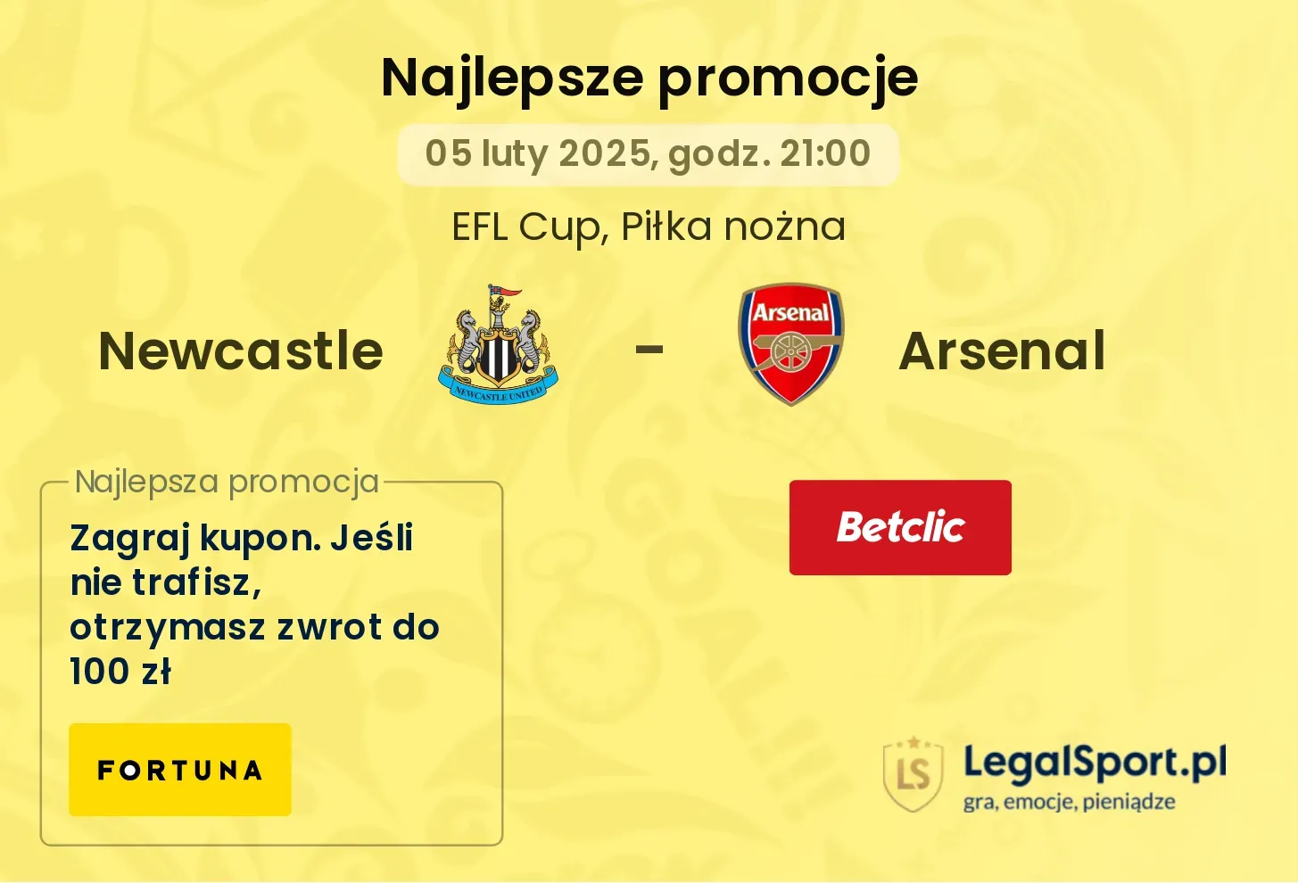 Newcastle - Arsenal promocje u bukmacherów