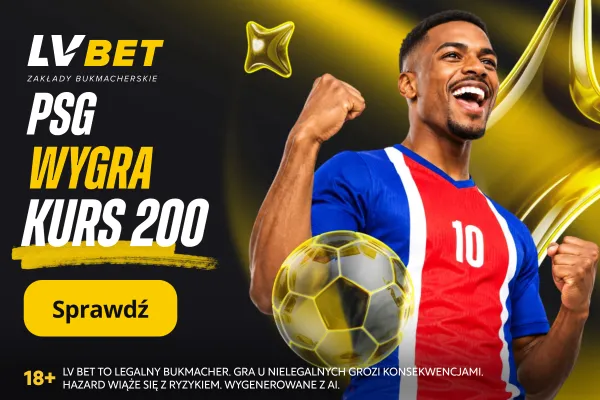 Promocja LV BET: PSG wygra z Le Mans - a Ty wygrasz 400 zł