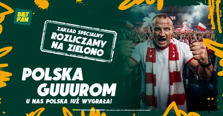 BETFAN: Polska Guuurom - mecz z Albanią rozliczony na zielono
