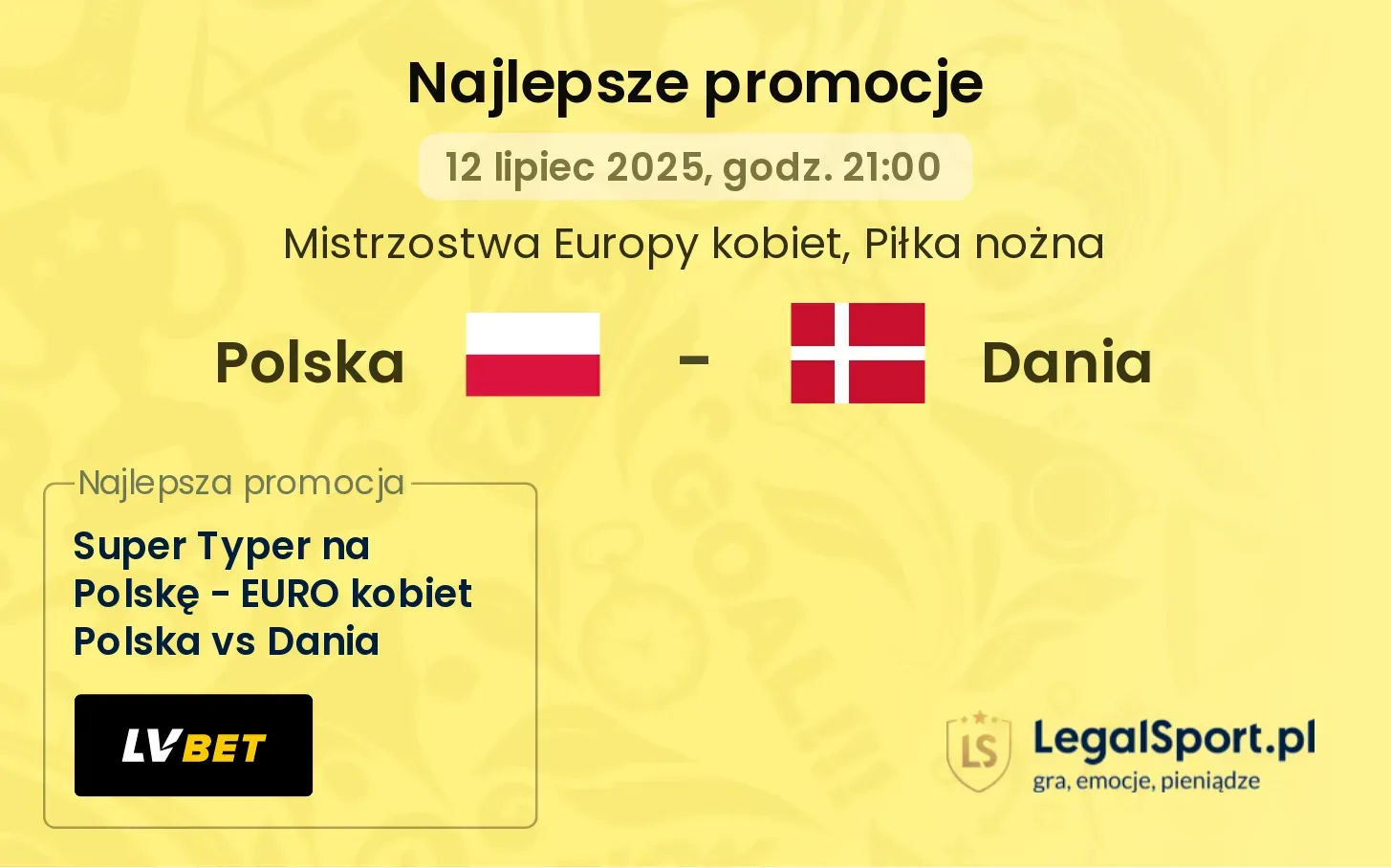 Polska - Dania promocje bukmacherskie