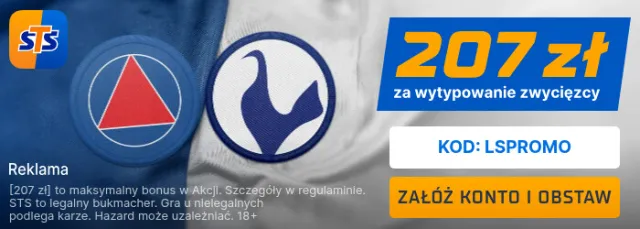 Promocja STS na mecz PSG z Tottenhamem