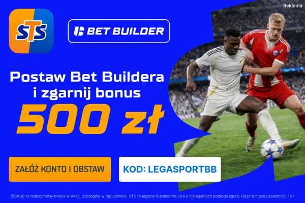 STS: 500 zł za poprawny Bet Builder na mecz Real Madryt - Bayern Monachium