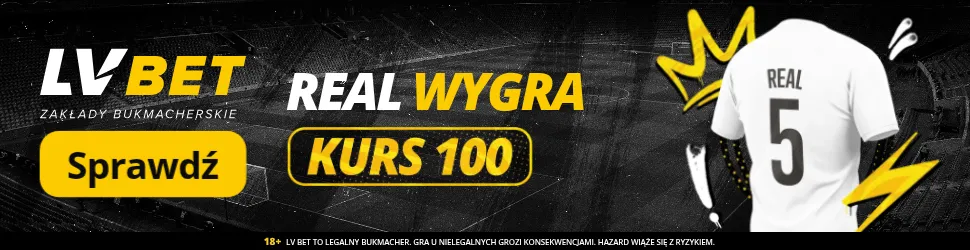 LV BET: Real wygra z Espanyolem Kurs 100