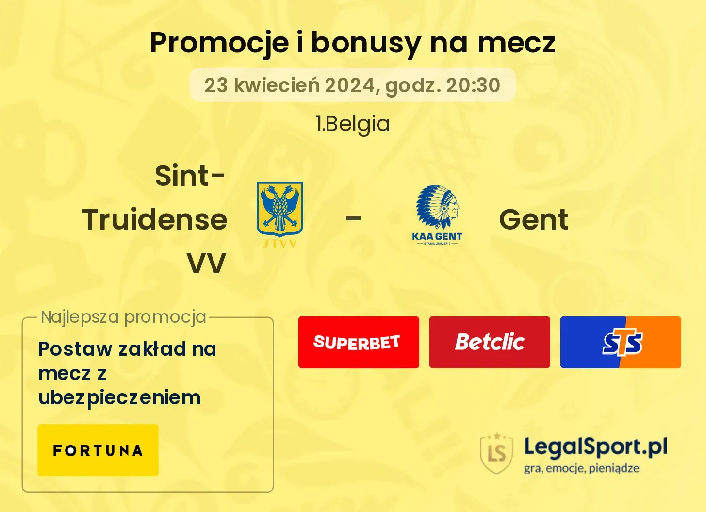 Sint-Truidense VV - Gent promocje bonusy na mecz