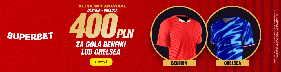 Promocja Superbet na mecz Chelsea - Benfica