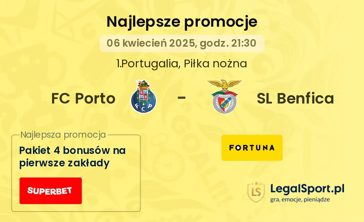 FC Porto - SL Benfica promocje u bukmacherów