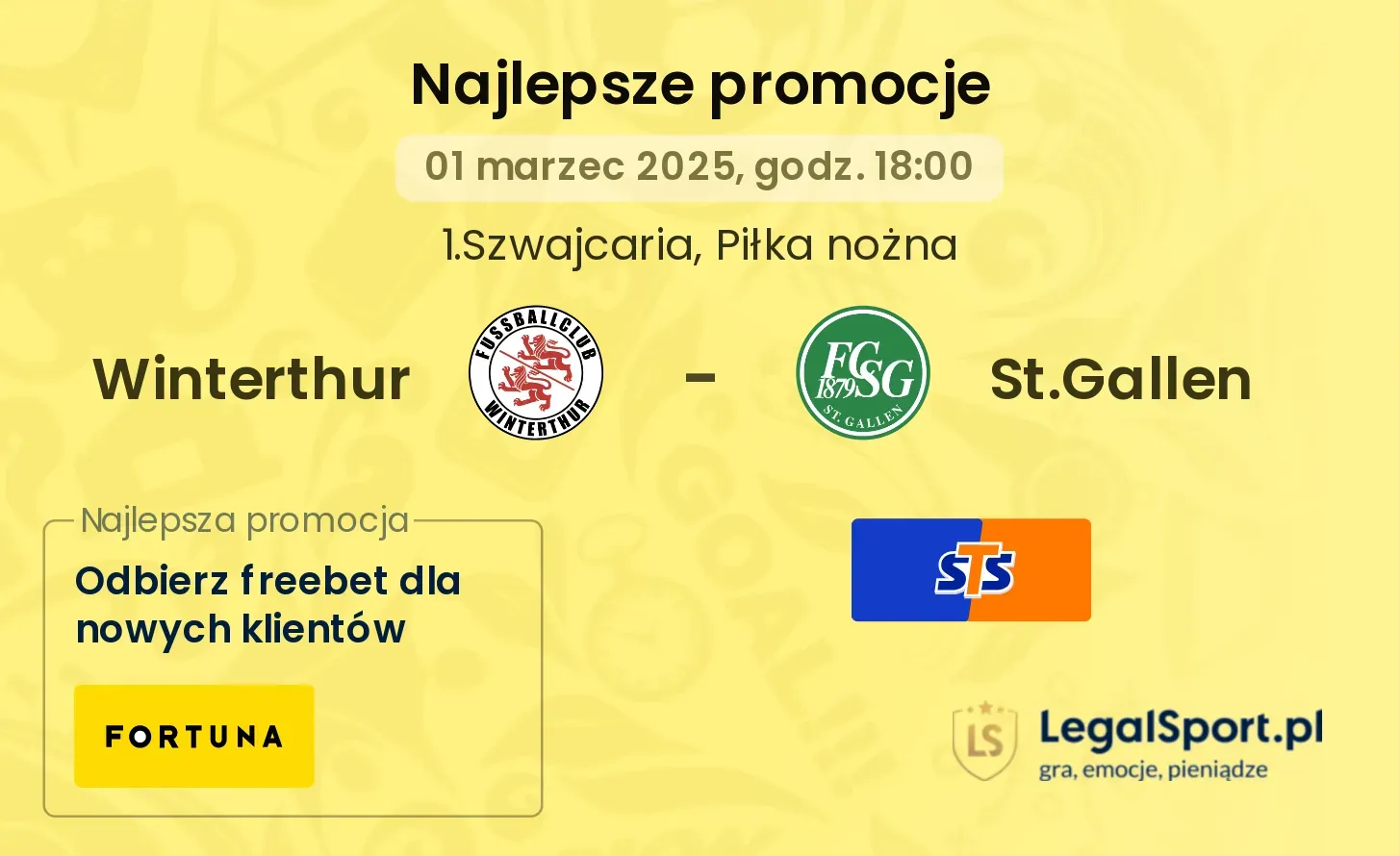 Winterthur - St.Gallen promocje u bukmacherów