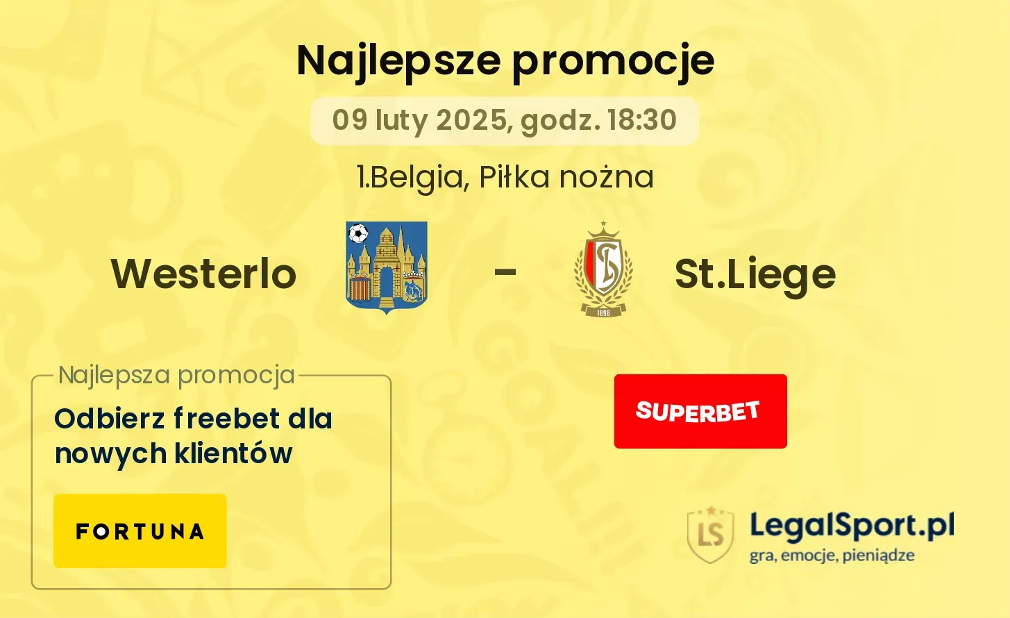 Westerlo - St.Liege promocje bukmacherskie
