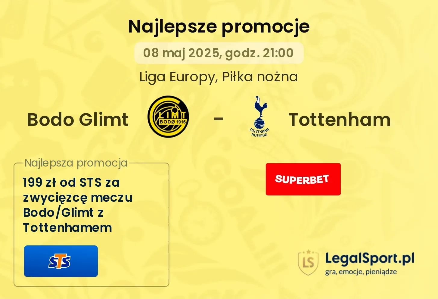 Bodo Glimt - Tottenham promocje bukmacherskie