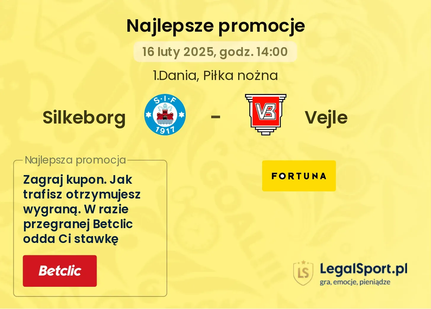 Silkeborg - Vejle promocje bukmacherskie