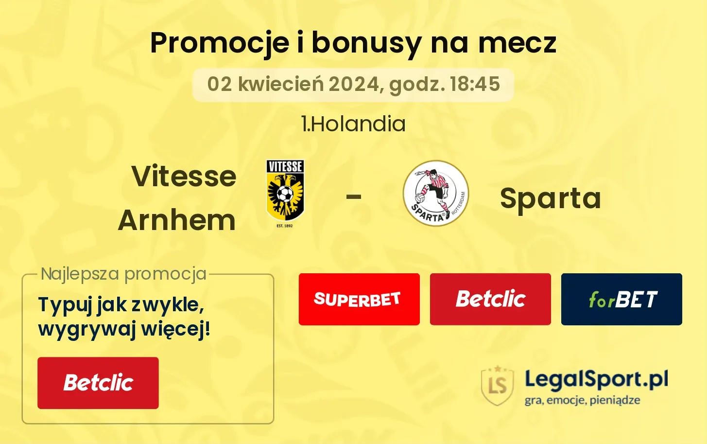 Vitesse Arnhem - Sparta $s