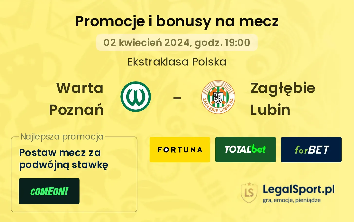 Warta Poznań - Zagłębie Lubin $s