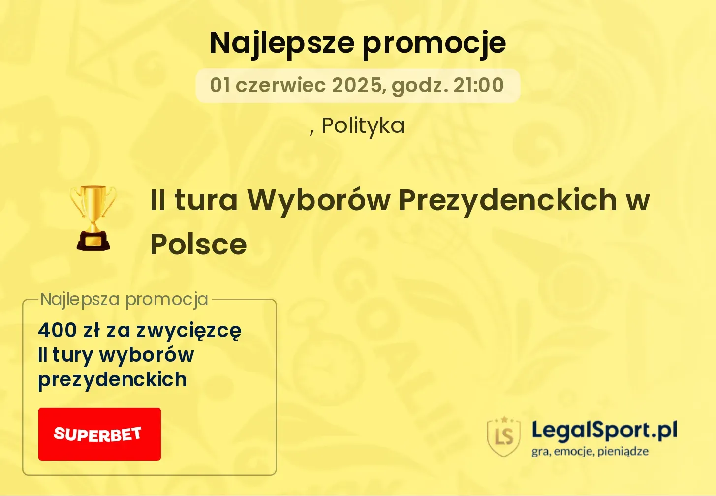 Promocje na II turę Wyborów Prezydenckich w Polsce